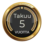 Takuu 5 vuotta | Helsingin Mustepalvelu